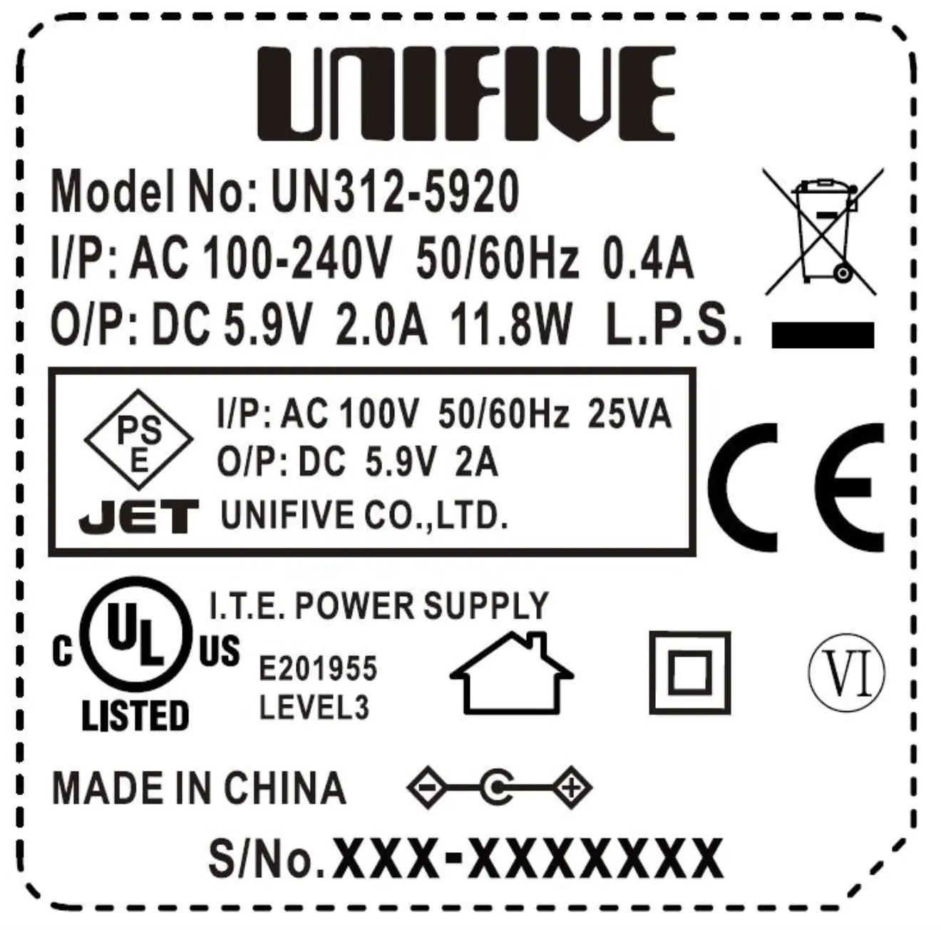 ACアダプターのラベル表示の見方と意味 | 【ユニファイブ】AC